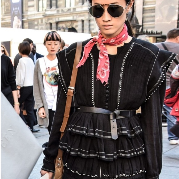 HOT PINK 100 COTTON BANDANA - Picture 2 of 2